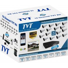 TVT 16 camera AHD (1080P) Stand-alone DIY DVR system